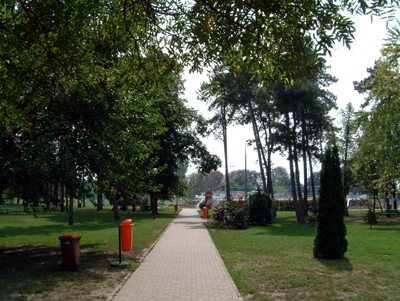 Park régi állapotban