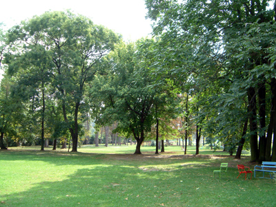 Park régi állapotban